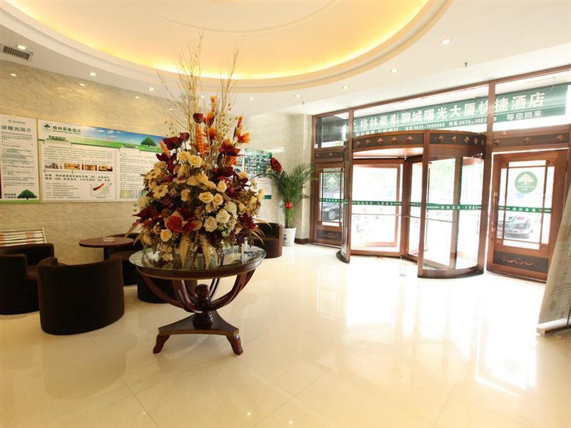 Greentree Inn Liaocheng Five Star Department Store Express Hotel Bagian luar foto